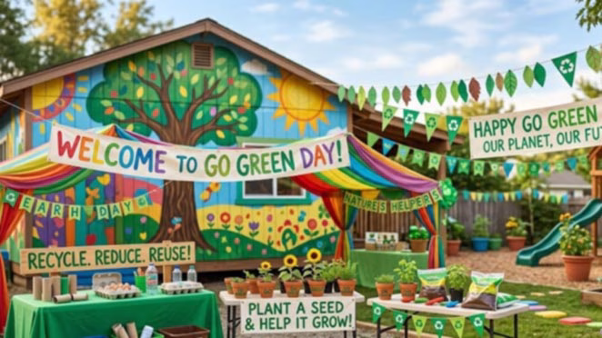 Go Green Day (Nur & Prep)