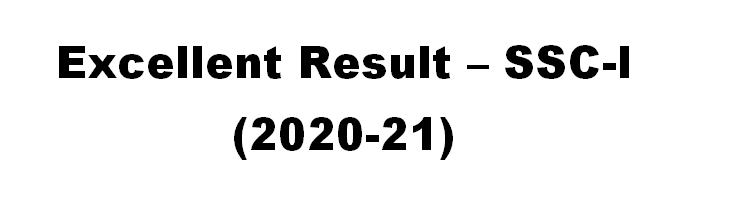Excellent Result SSC-l (2020-21)